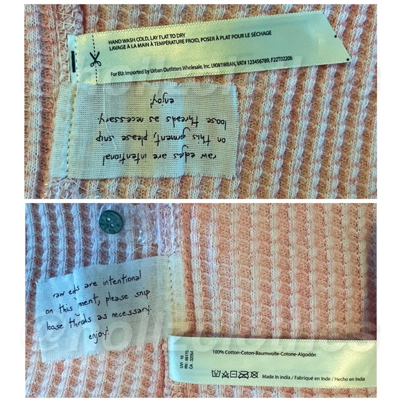 Free People FP One Colt Thermal Blush L - Picture 11 of 12